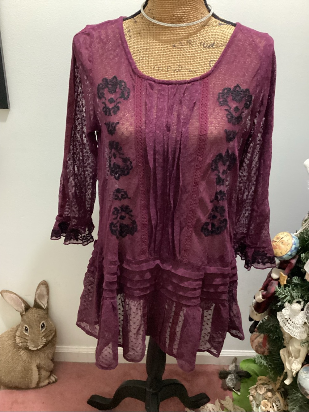 Free People Lace Top
